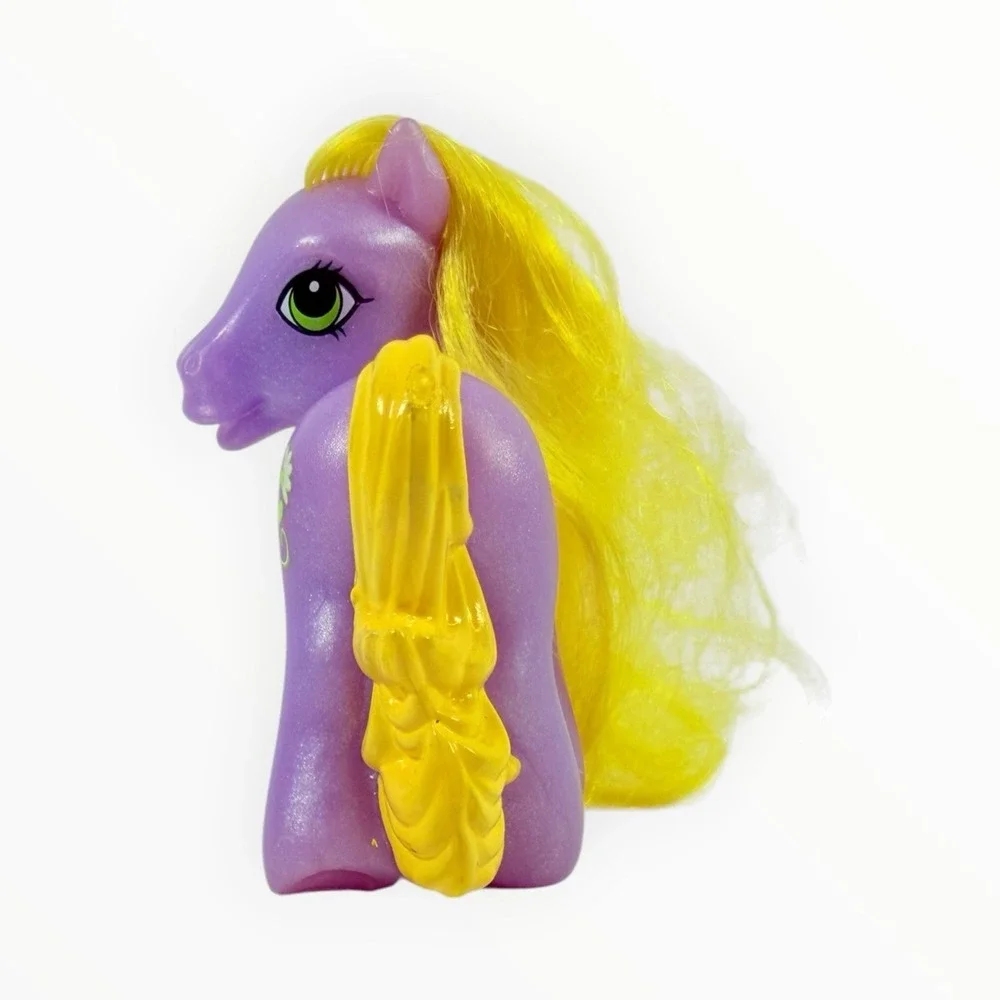 My Little Pony MLP Triple Treat G3 2004 Purple Pink Yellow Candy Ice Cream Cooki